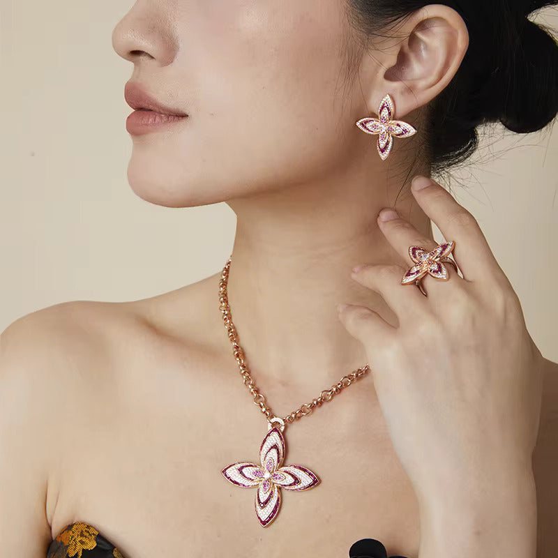Eden Garden Flower Earrings
