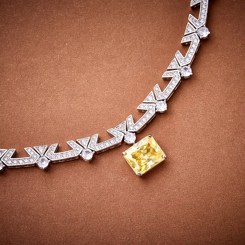 Eden Garden Yellow Necklace