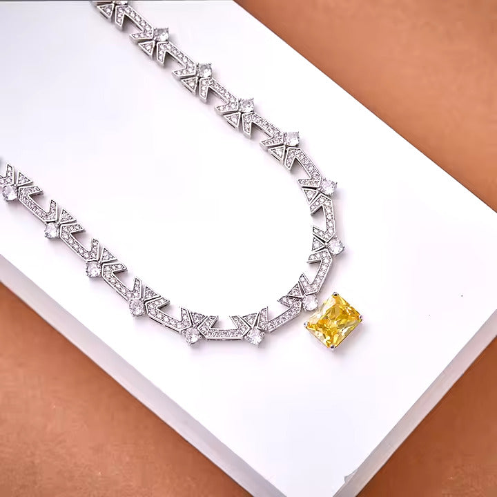 Eden Garden Yellow Necklace