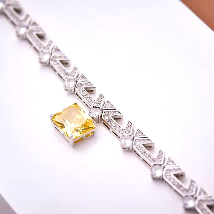 Eden Garden Yellow Necklace