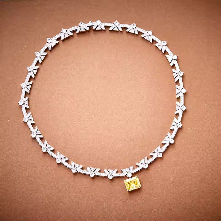 Eden Garden Yellow Necklace