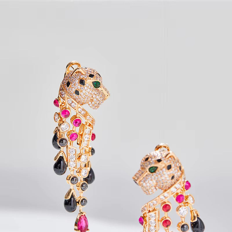 Leopard Earrings