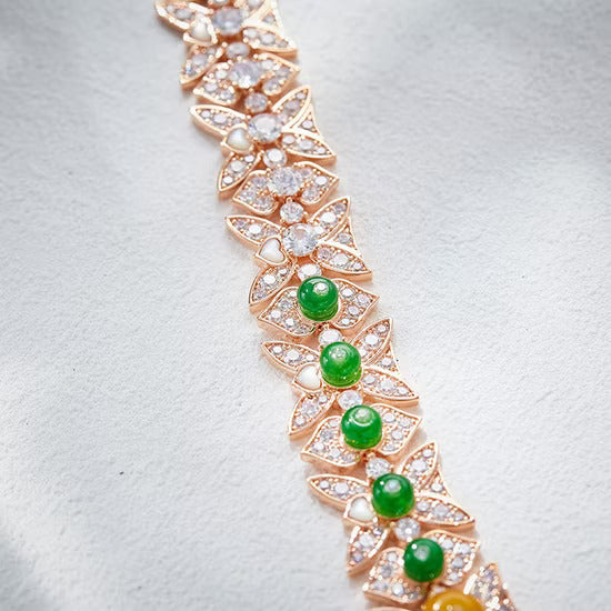 Multicolor Gem Necklace