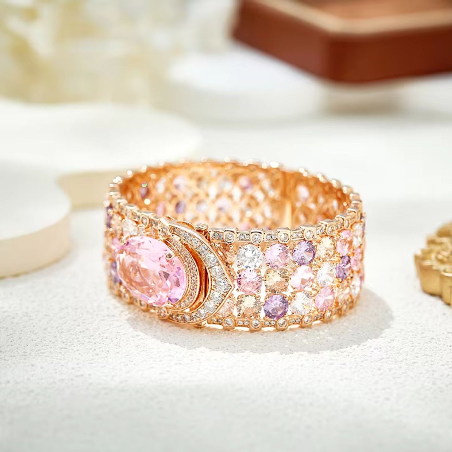 Candy Luxe Bracelet Pink