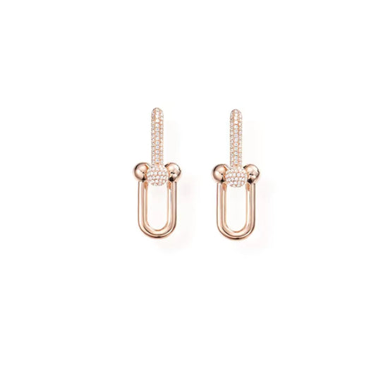 Horseshoe Buckle Earrings