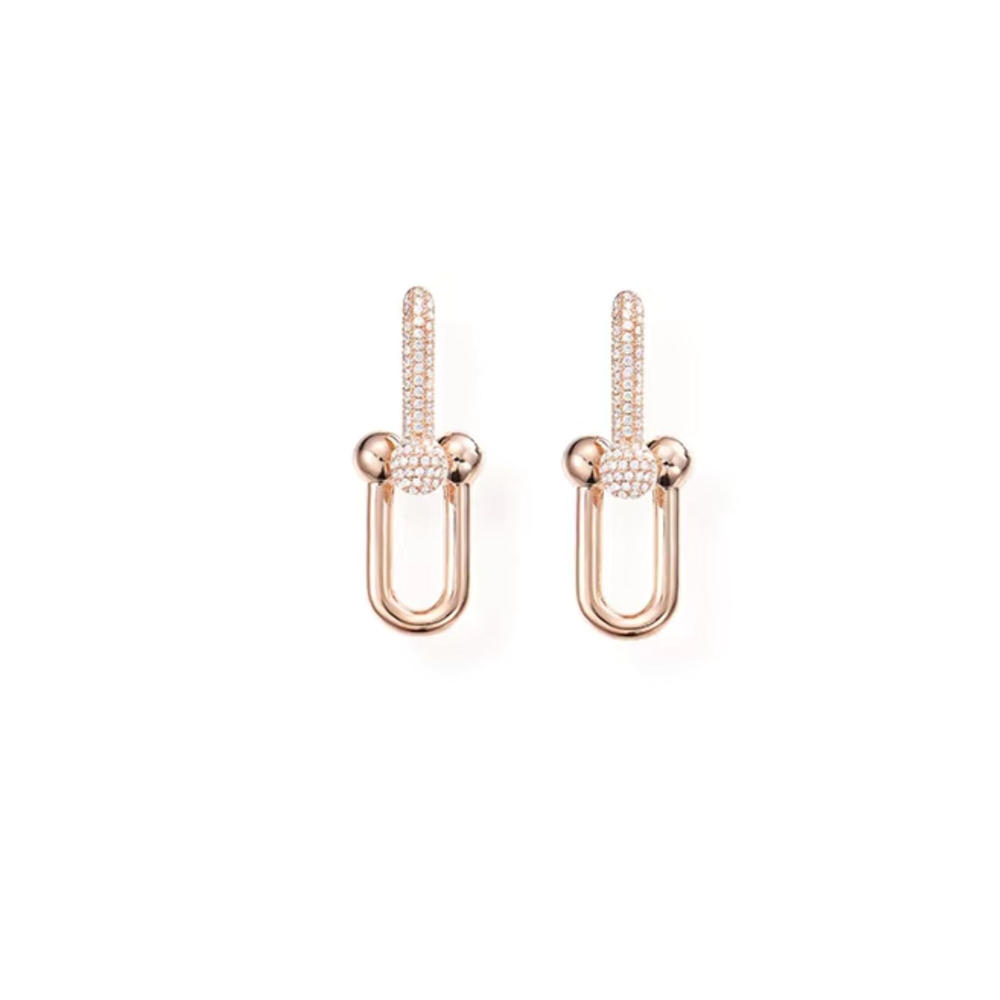 Horseshoe Buckle Earrings